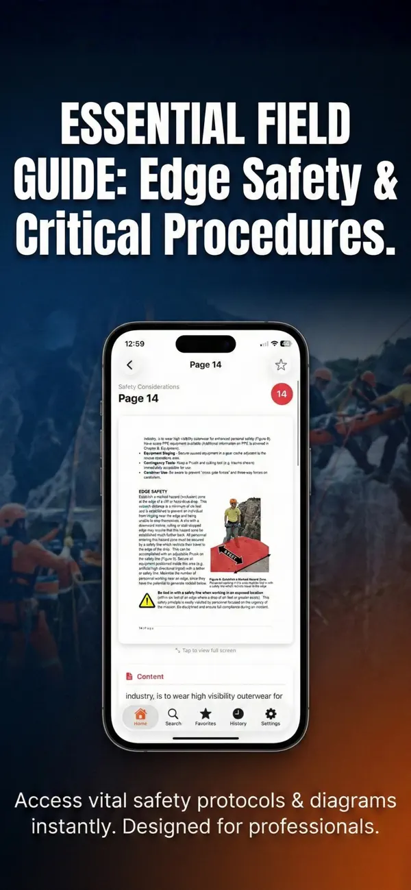 #2. Technical Rescue Field Guide (iOS) Podle: HATICE NUR ARI