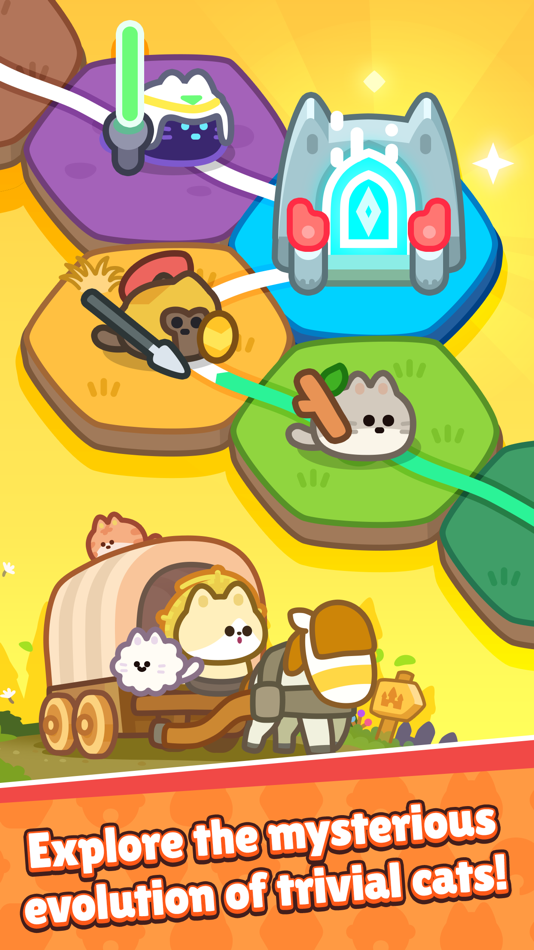 #4. Cat Wars - Evolution (iOS) 由: LAYERLAB