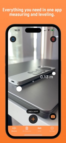 Measure: Ruler & Level Toolのおすすめ画像1