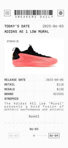 SNEAKERS DAILY screenshot