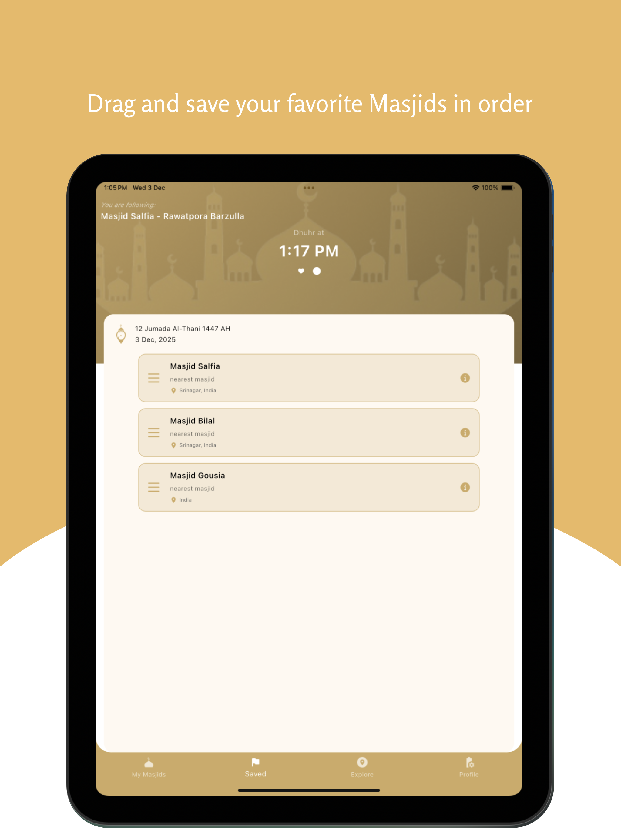 Noorat - Prayer Times Nearby screenshot 4