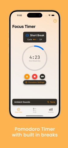 Done - Focus Timer & ToDo List screenshot
