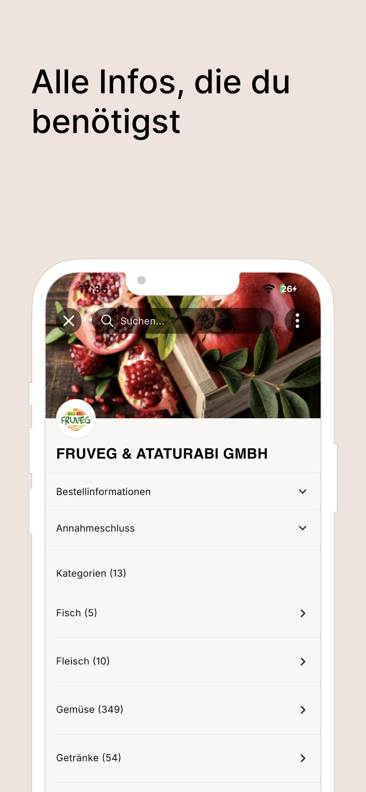 Fruveg App screenshot 4