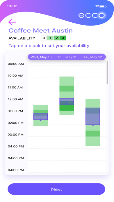 ecco-app Screenshot