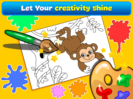 Screenshot #6 pour Coloring book - games for kids