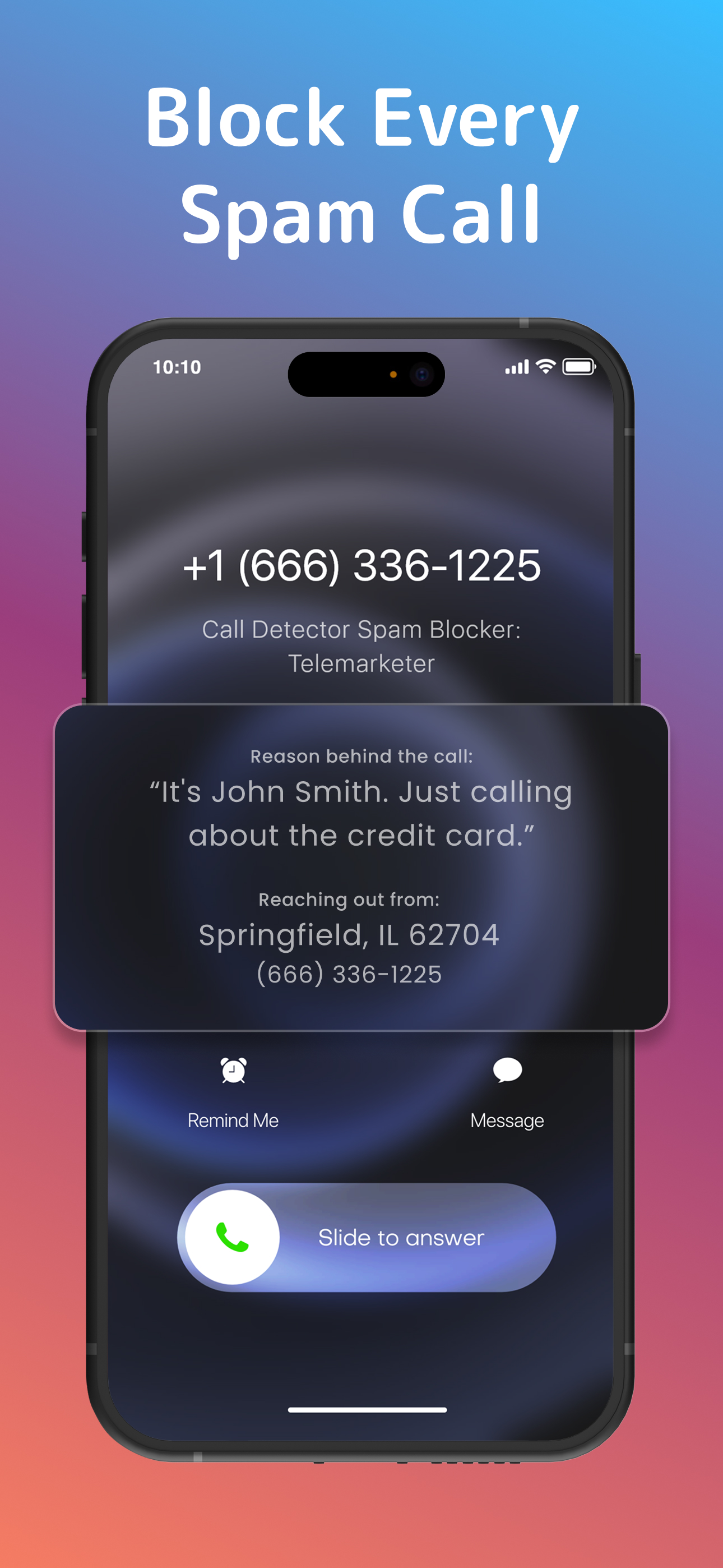 Spam Call Blocker - Protect
