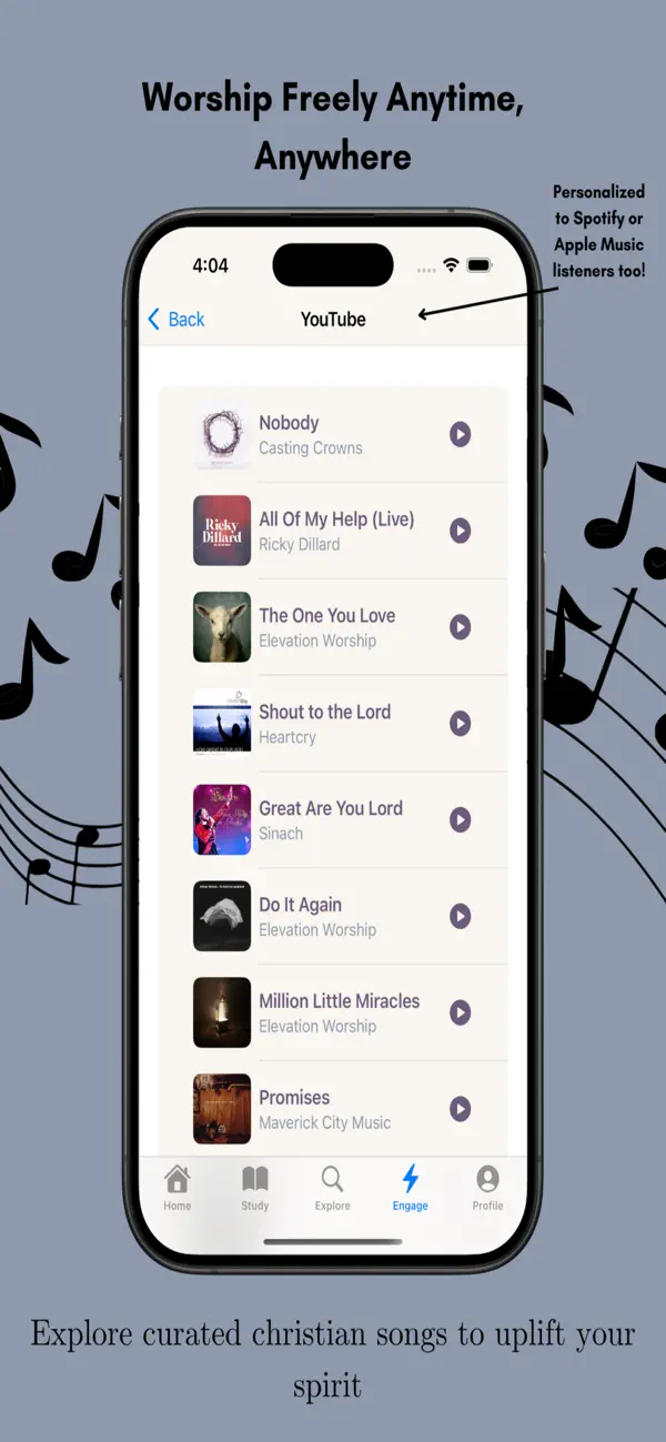 #6. Daily Bread: Interactive Study (iOS) โดย: Randy Messo