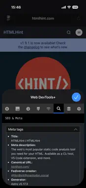 Web DevTools+ screenshot 2
