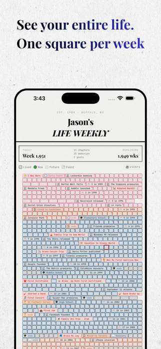 Your Life Weekly Screenshot 1 of 10