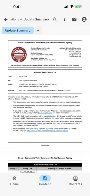 S-SV EMS Agency screenshot 4
