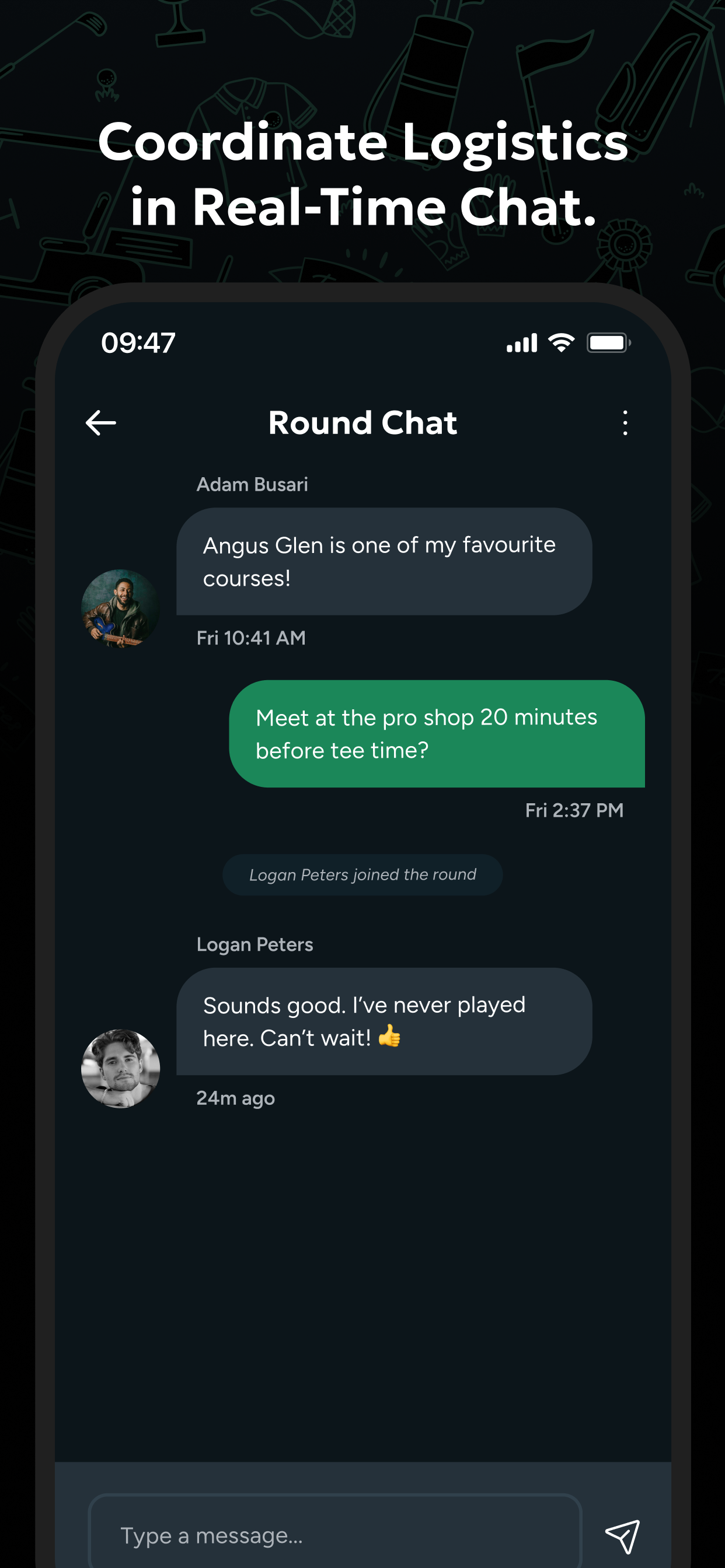 TeeMates: Golf & Networking screenshot 5
