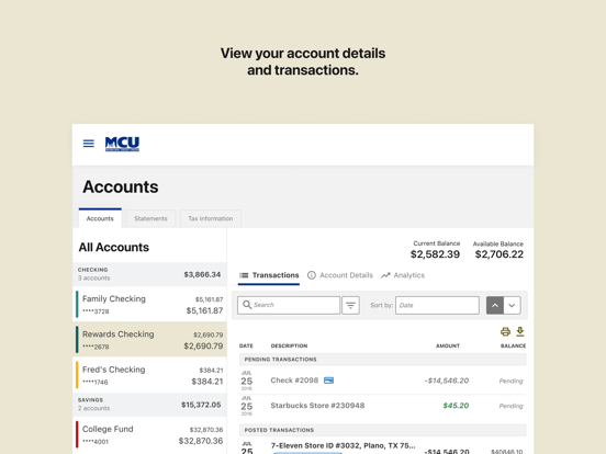 Screenshot #6 pour NYMCU Mobile Banking