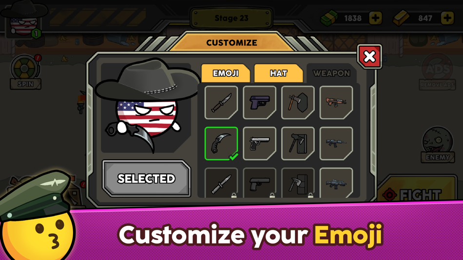 #6. Emoji vs Zombie Merge Battle (iOS) 来自: PHOENIX GLOBAL
