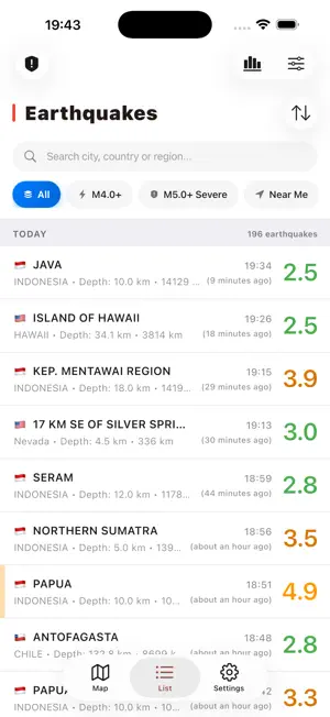 Earthquake Alerts: Live Map screenshot 2