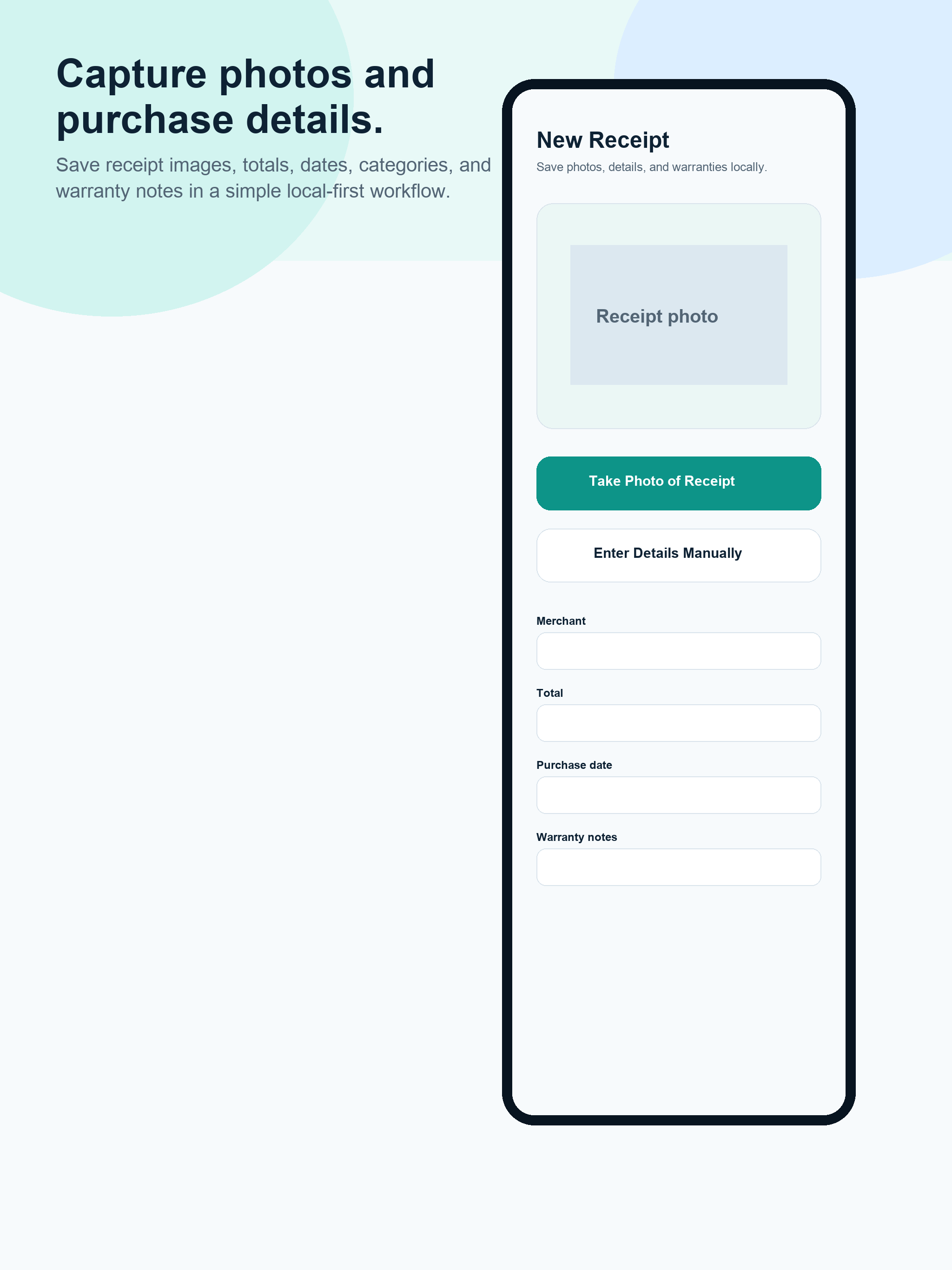 ReceiptVault App