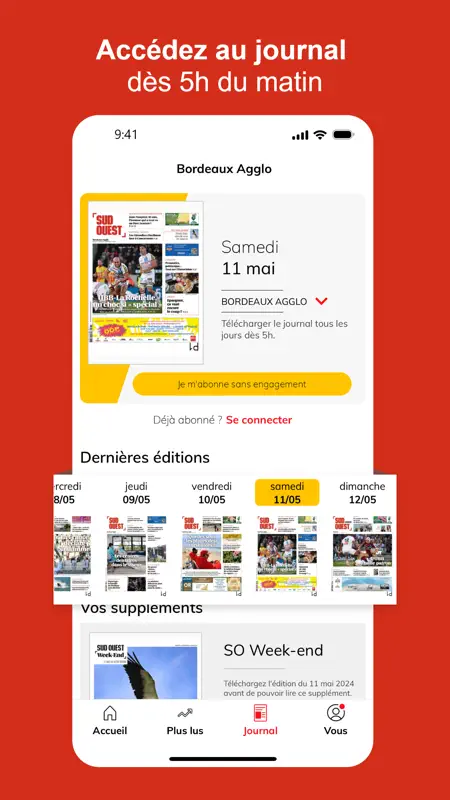Sud Ouest : l'info en continu screenshot 6 of 7