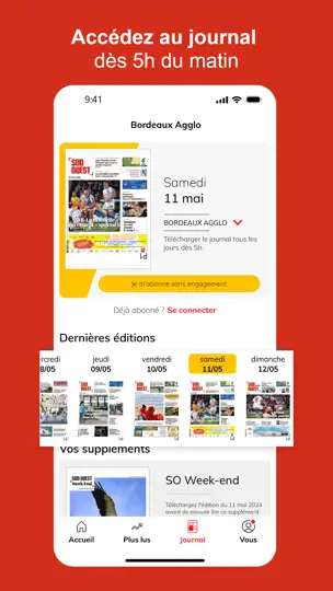 Capture d'écran de Sud Ouest : L'info En Continu sur iPhone 6