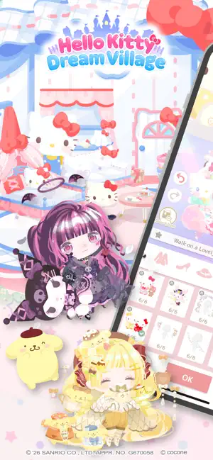 Hello Kitty Dream Village screenshot 1