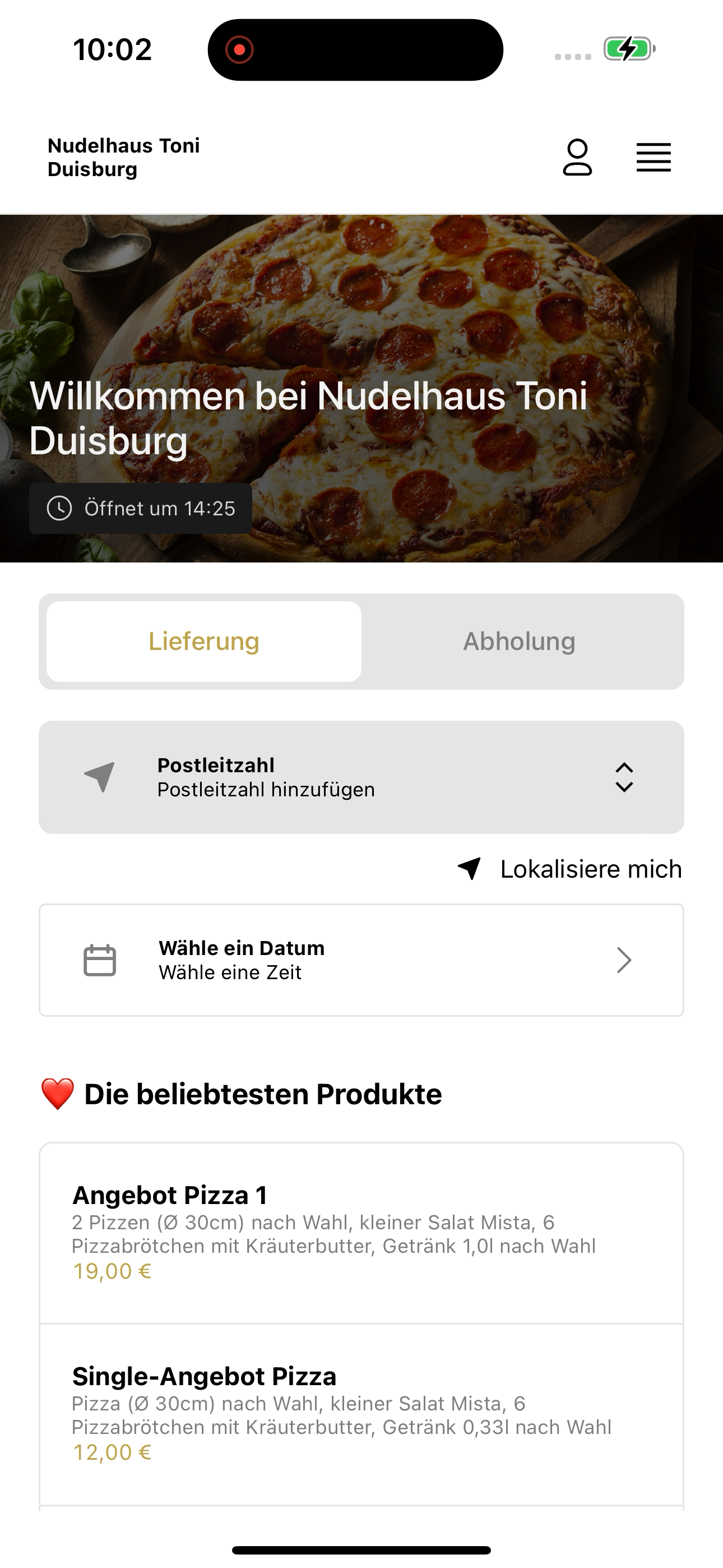 Nudelhaus Toni Duisburg screenshot 6