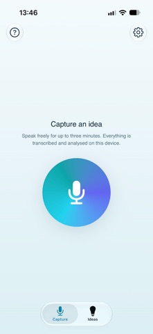 Idea Clear: AI Idea Capture Screenshot 1 of 8
