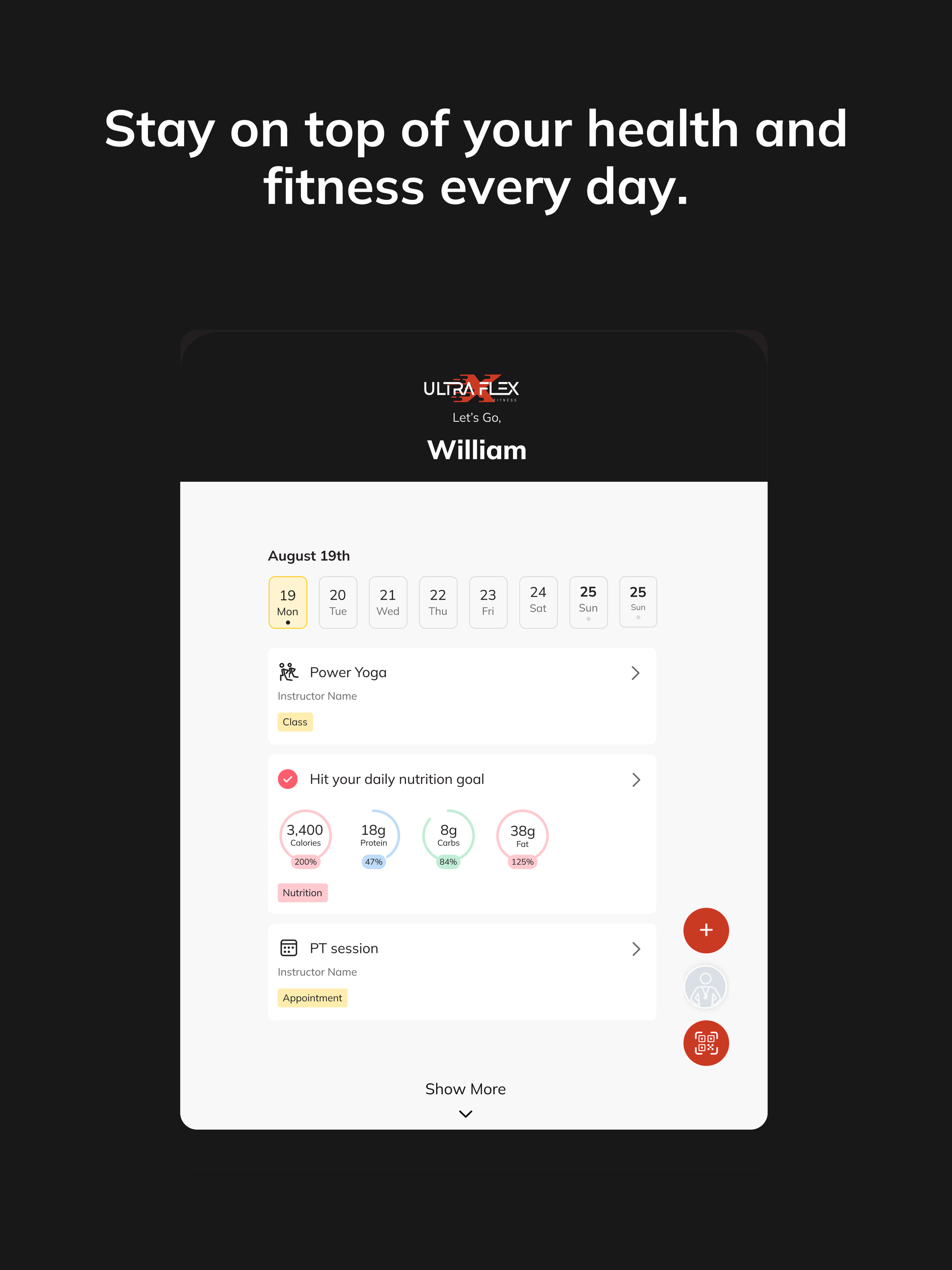 UltraFlex Fitness screenshot 12