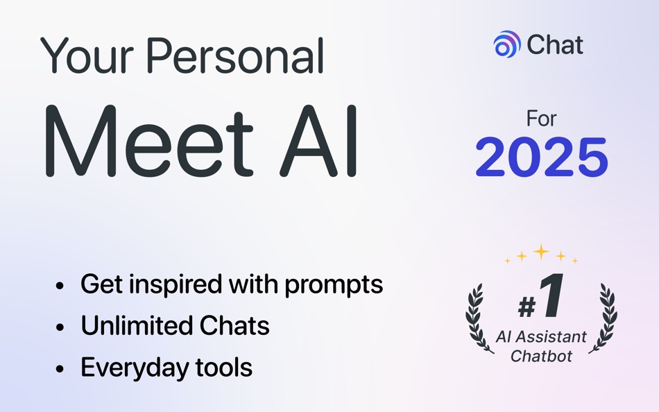 #1. AI Chat Bot Assistant - Chatly (macOS) 게시자: Muhammad Waleed