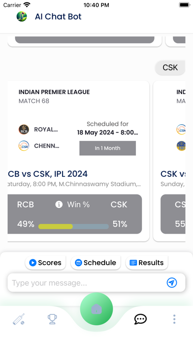 Wickets - Cricket Live Score Screenshot