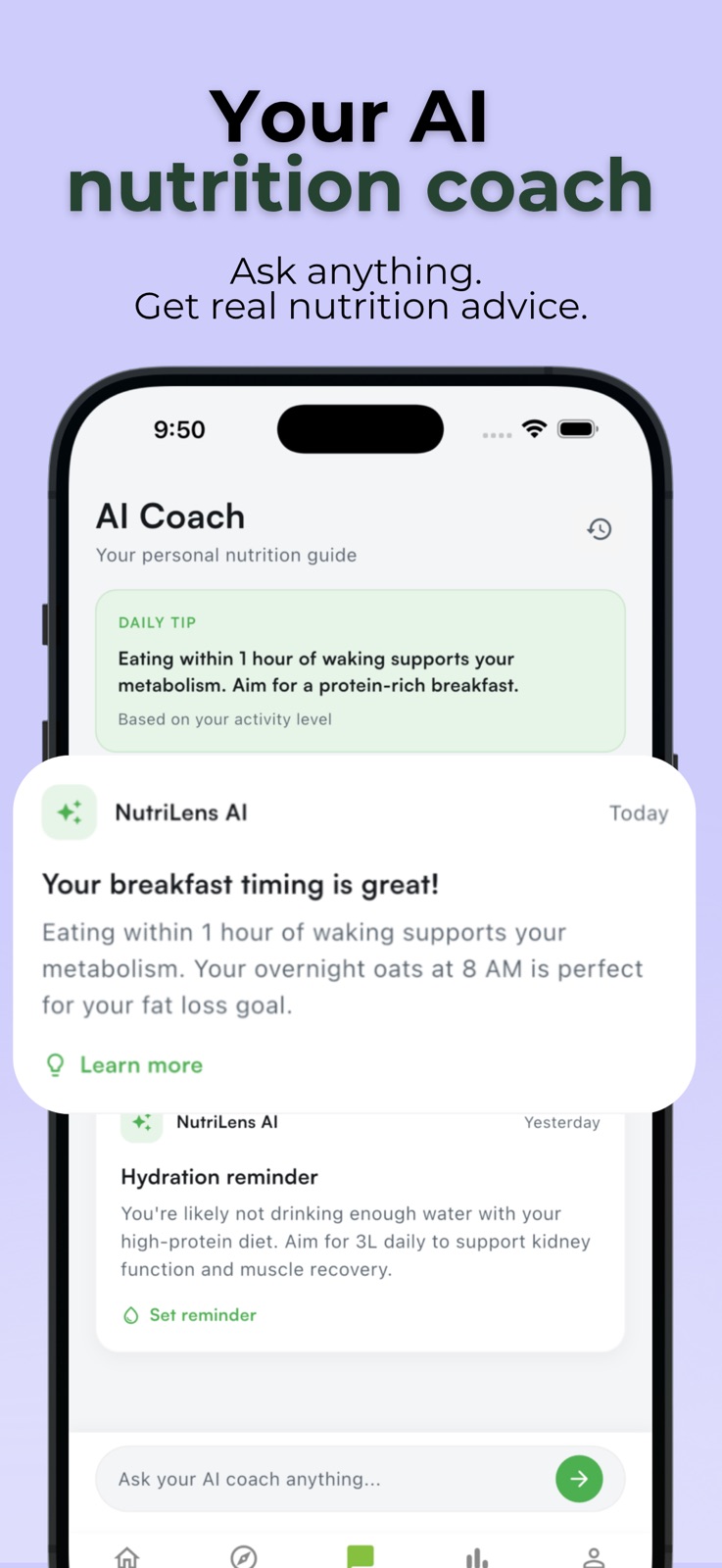 NutriLens: AI Meal Planner iphone screenshot 4