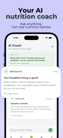 NutriLens: AI Meal Planner screenshot