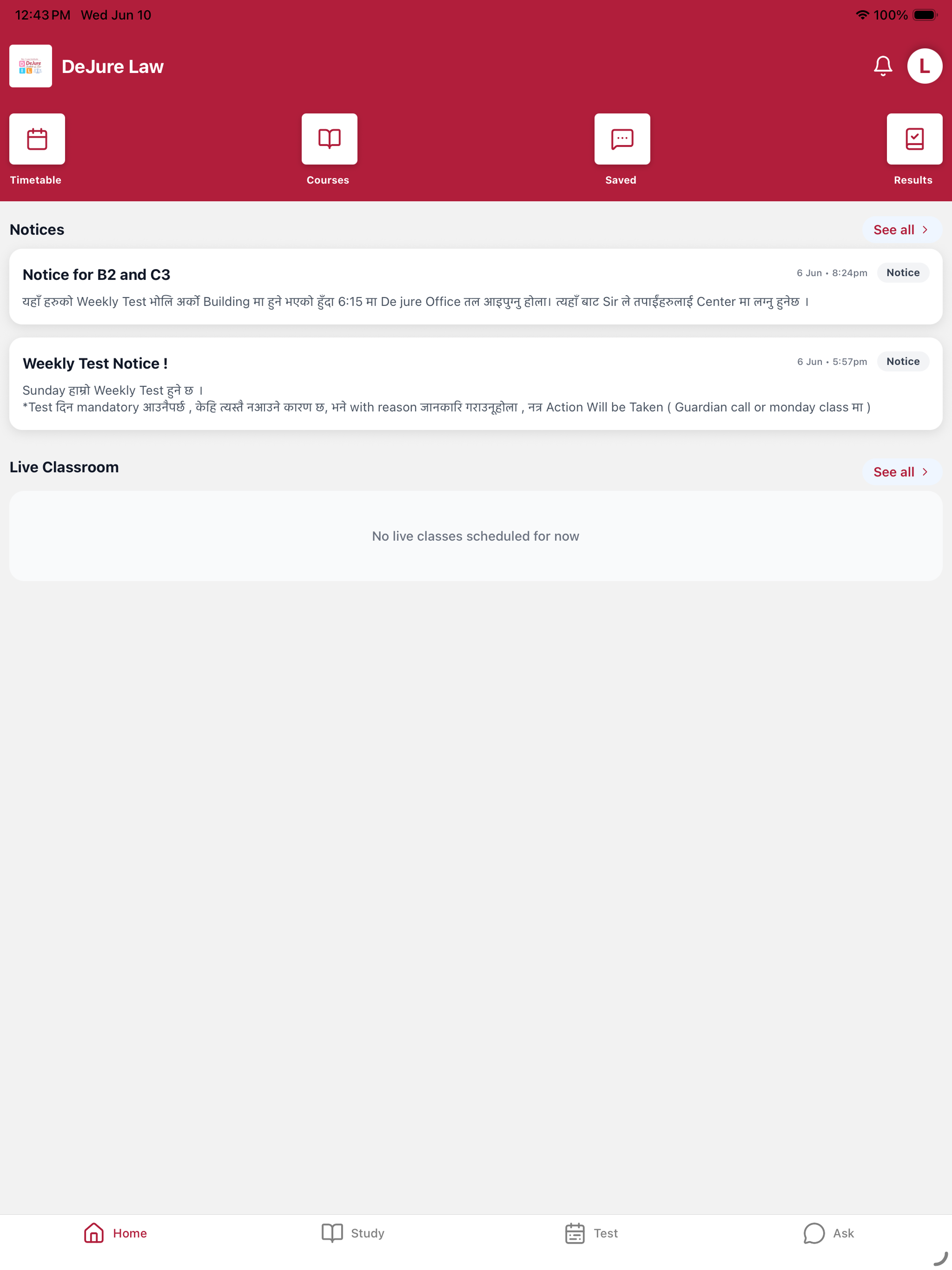 DeJure Law screenshot 10