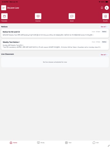 App screenshot