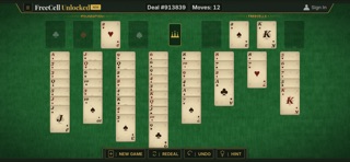 FreeCell Unlocked Screenshot 1 of 8