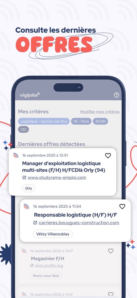 Vigijobs: Offres d'emploi - 