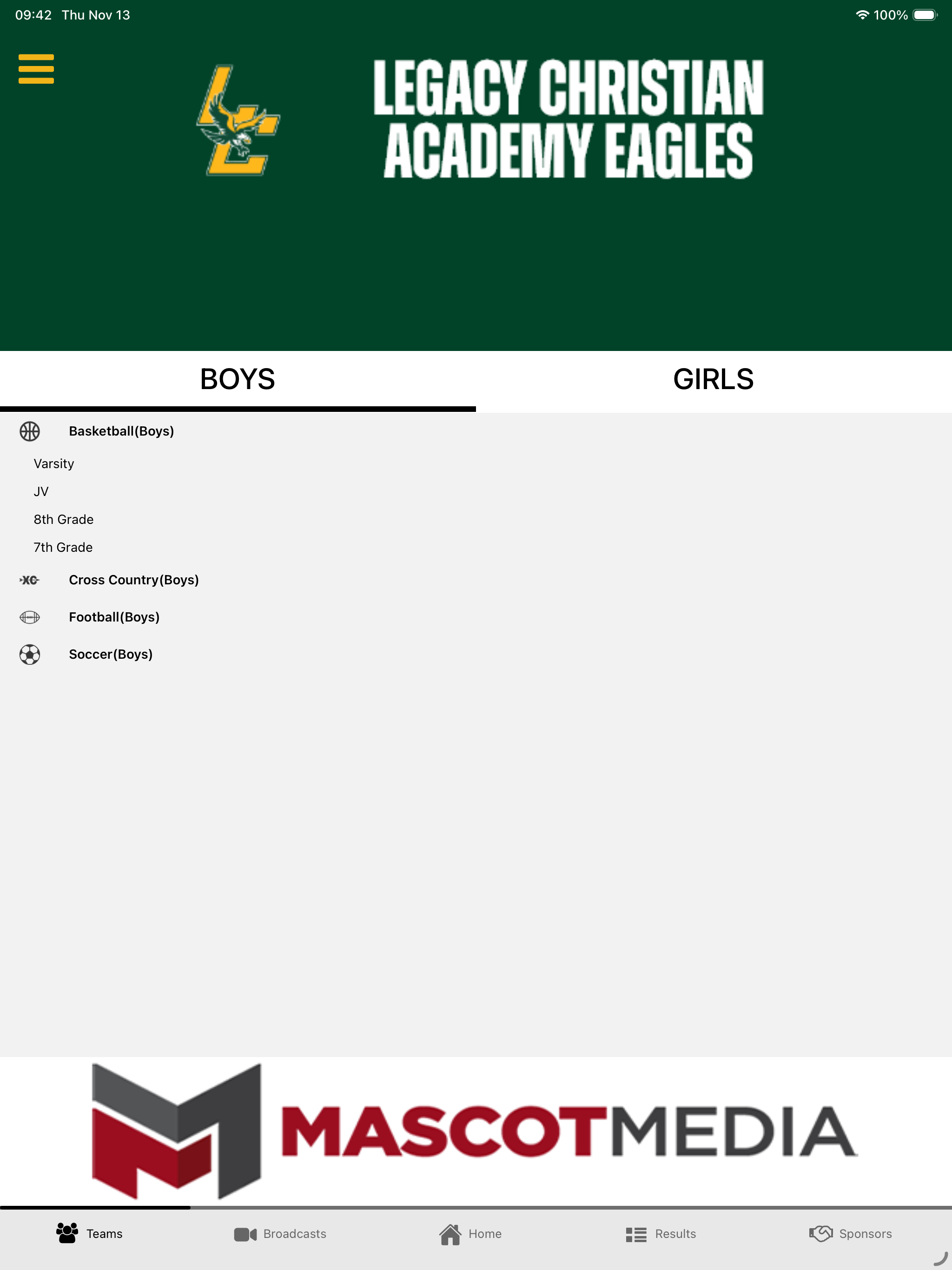 Legacy Eagles Athletics screenshot 11