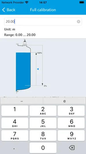 Endress+Hauser SmartBlue screenshot 4