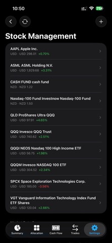 CostBasis screenshot