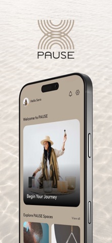 PAUSE Sound Bath | Sara Auster Screenshot 1 of 6
