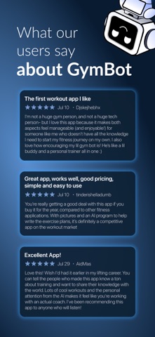Gym Bot Workout Planner screenshot