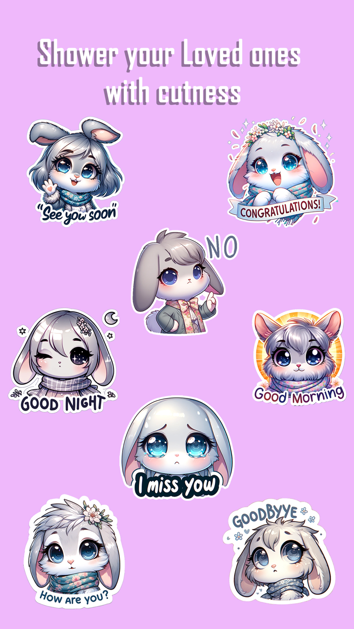 Bella, Cute Chibi Stickers