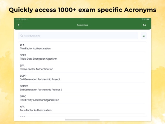 CISSP-CCSP-SSCP ISC2 Official iPad screenshot 10 - Education app