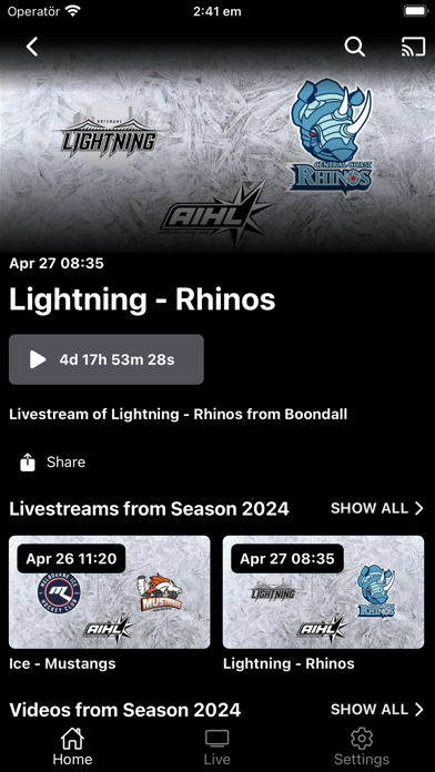 AIHL TV Screenshot