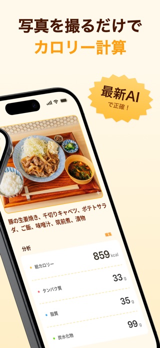 カルシー Calsee 写真で簡単カロリー計算・ダイエット スクリーンショット2