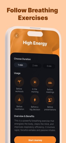 Atma App: Guided Breathwork Screenshot 3 of 6