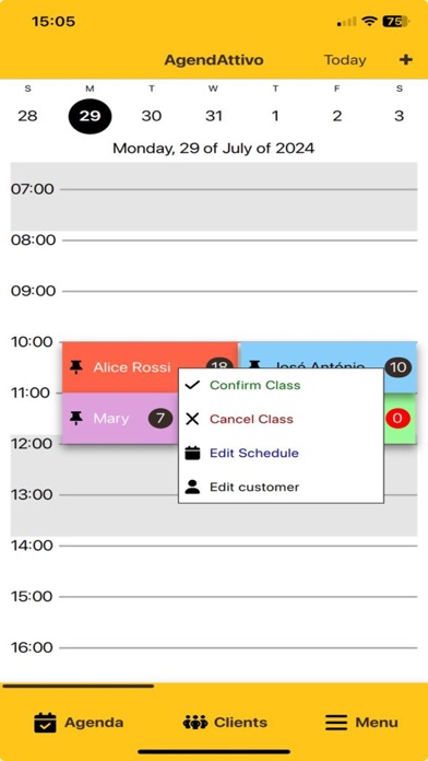 AgendAttivo app screenshot