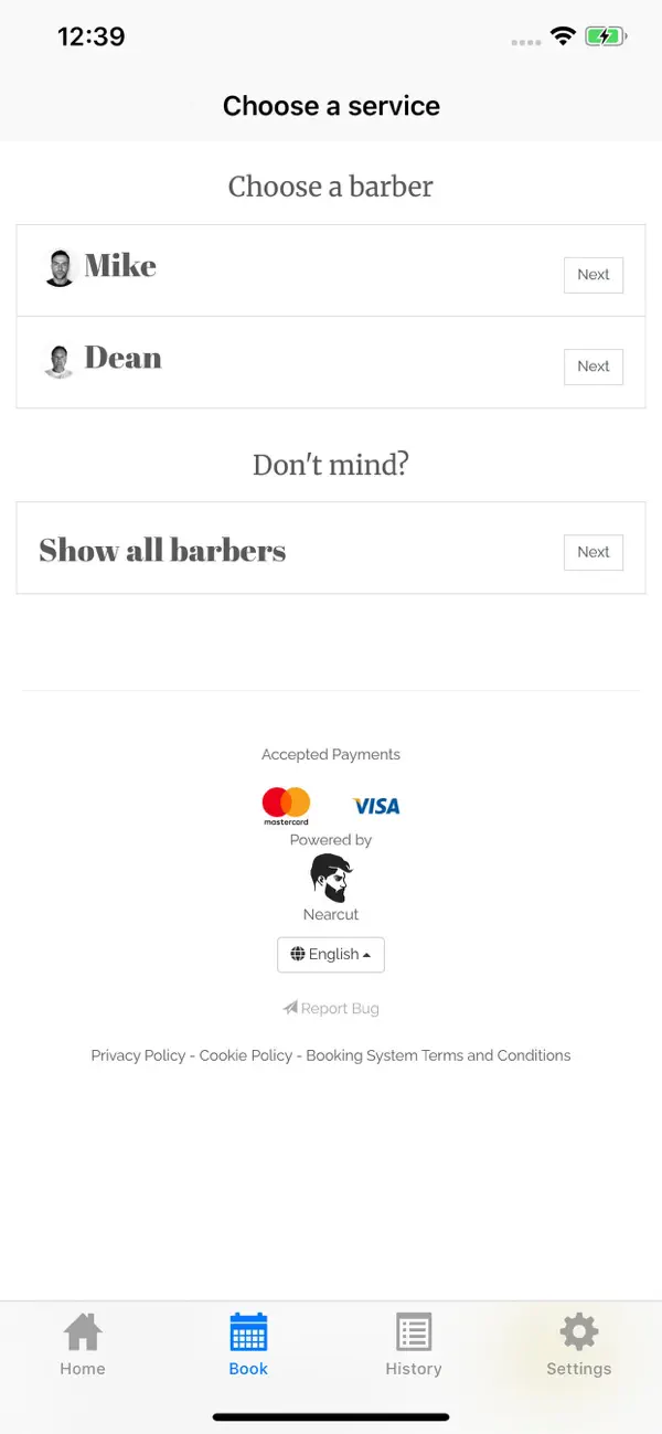 Screenshot #3 pour Deano's Barber Shop