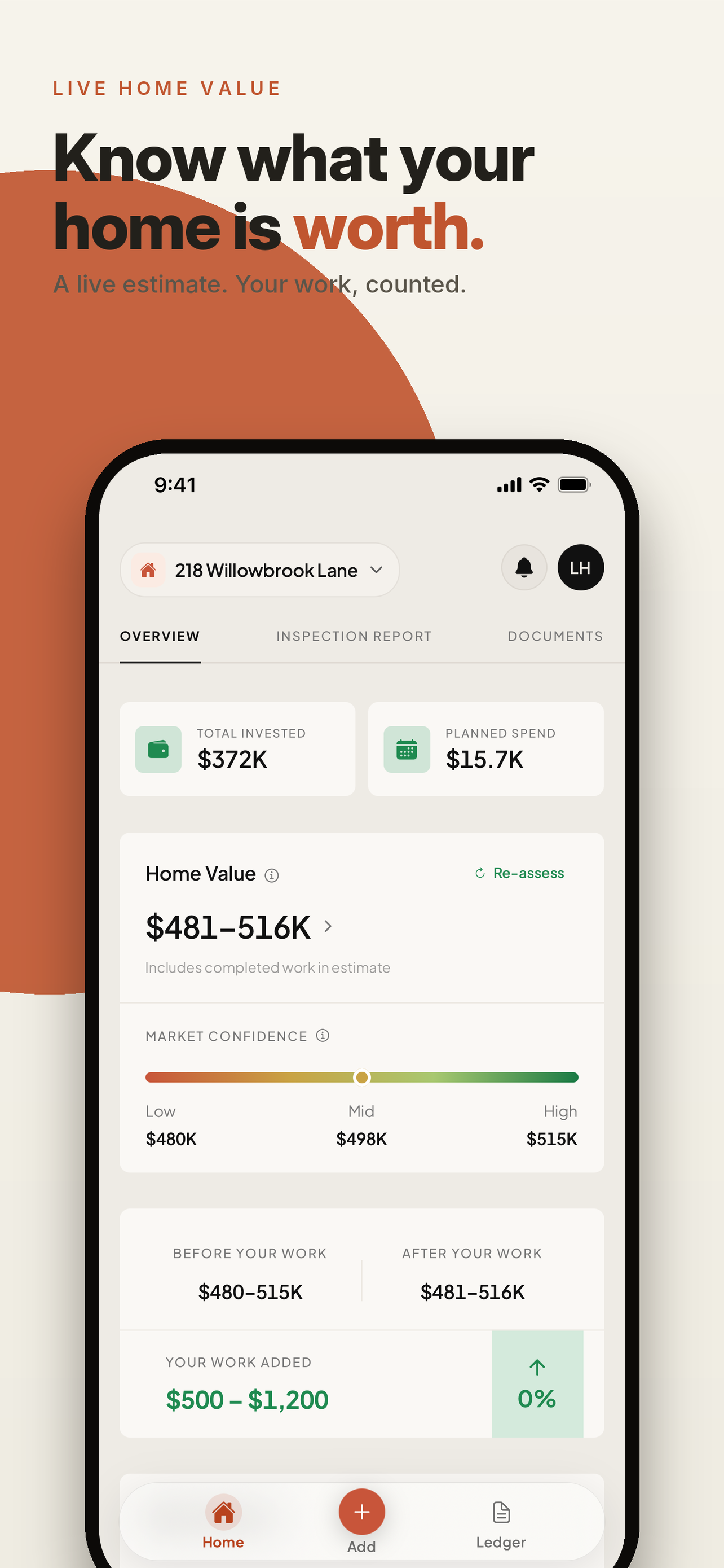 Legible Home: Project Tracker screenshot 2