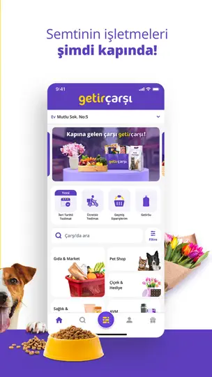 Getir: Market, Yemek Ve Dahası iPhone Ekran Görüntüsü 7