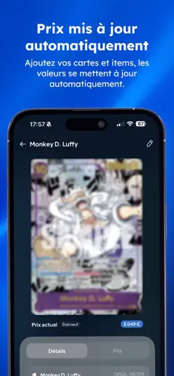 Capture d'écran de Cardzia : Cartes TCG & Scellés sur iPhone 5