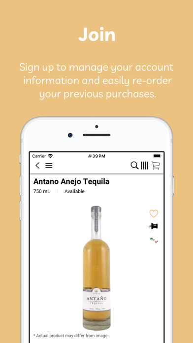 J&J Spirit Shop iPhone screenshot 4 - Shopping app