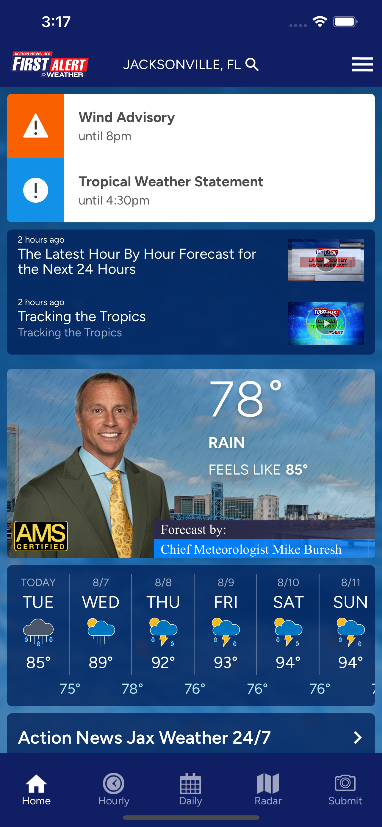 Action News Jax Weather